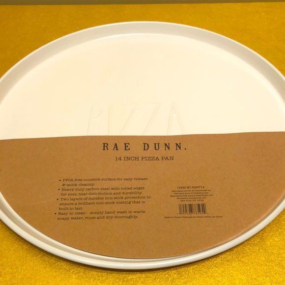 RAE DUNN 14" PIZZA PAN - Picture 2 of 4